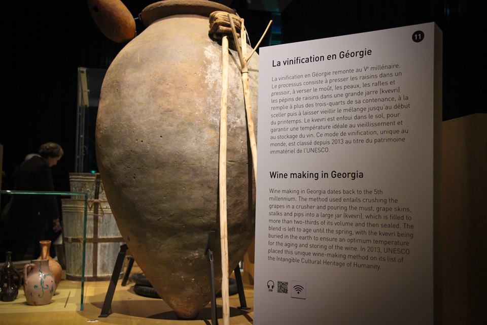 Georgian wine corner opens in Marseille National Museum geotv.ge
